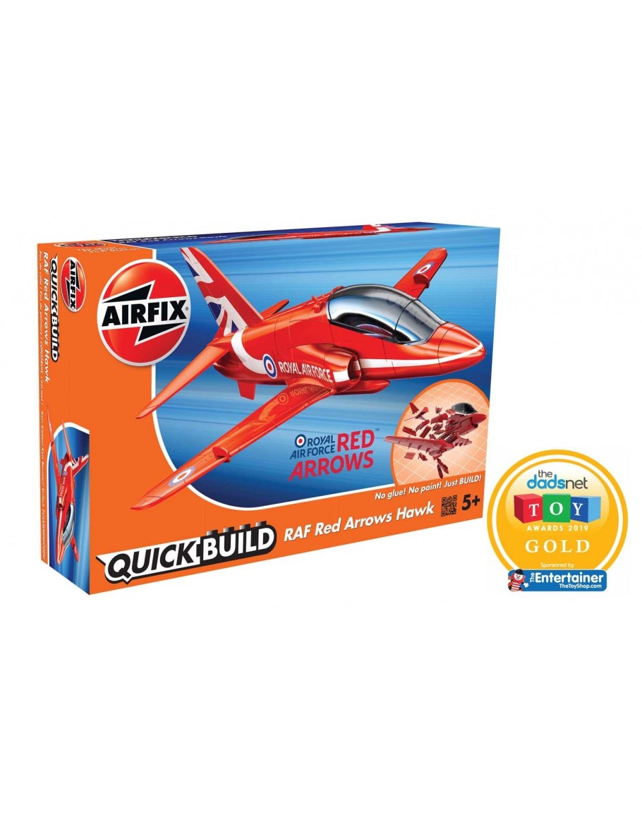 AIRFIX QUICKBUILD RAF Red Arrows Hawk